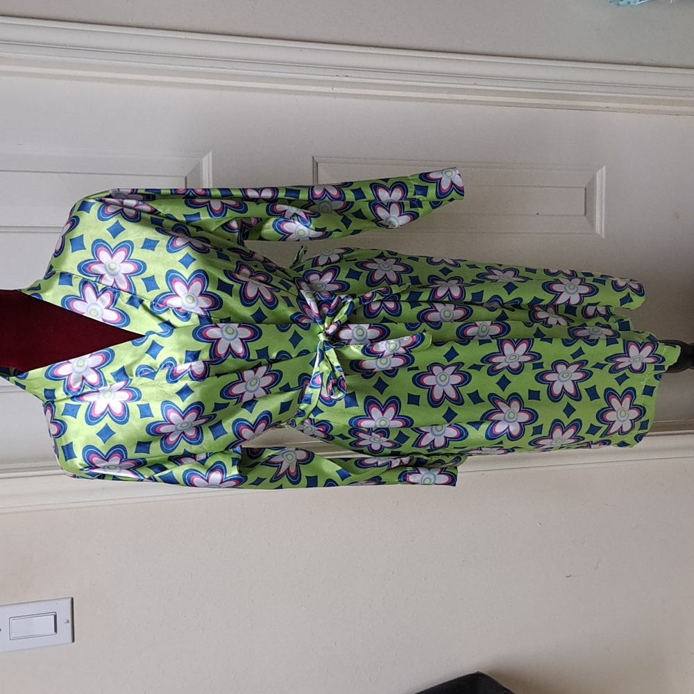 Jammies Floral Bath Robe